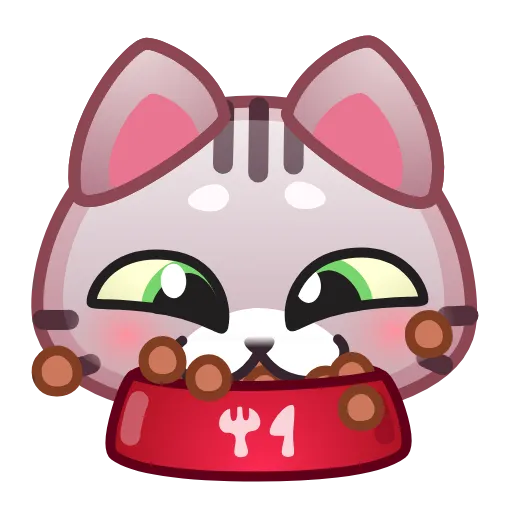 🍴 Эмодзи «Motty Emoji» для Telegram