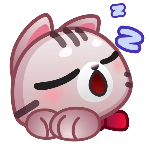 😴 Эмодзи «Motty Emoji» для Telegram