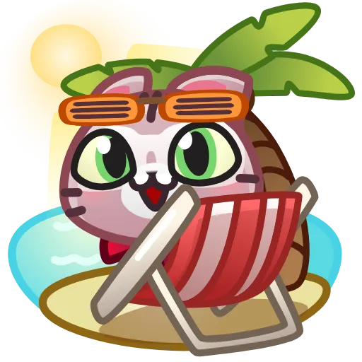 🏝 Эмодзи «Motty Emoji» для Telegram