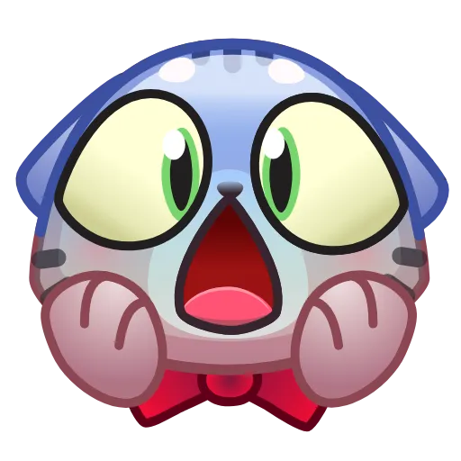 😱 Эмодзи «Motty Emoji» для Telegram
