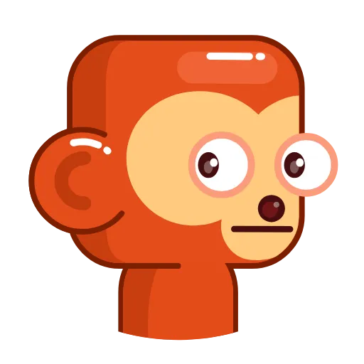 😐 Эмодзи «Movin' Monkey -» для Telegram