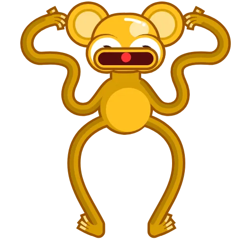 🤪 Эмодзи «Movin' Monkey -» для Telegram