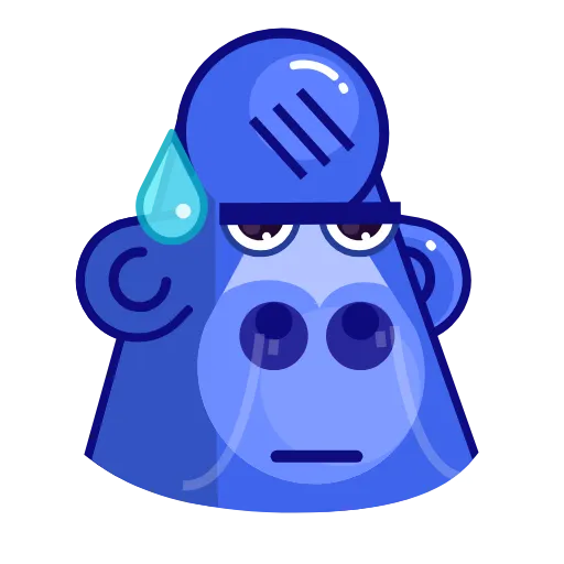 😓 Эмодзи «Movin' Monkey -» для Telegram