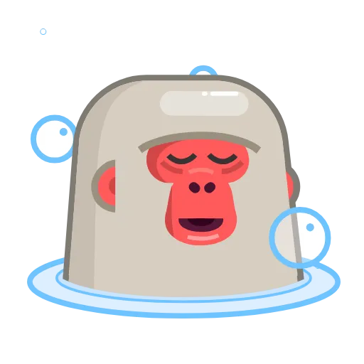 🤤 Эмодзи «Movin' Monkey -» для Telegram