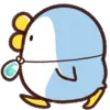 🐧 Эмодзи «Moving Bird» для Telegram