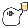 🍻 Эмодзи «Moving Bird» для Telegram