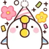 🥳 Эмодзи «Moving Bird» для Telegram