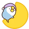 🌙 Эмодзи «Moving Bird» для Telegram