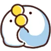 🤔 Эмодзи «Moving Bird» для Telegram