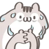 😥 Эмодзи «Cats Sally» для Telegram