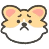 ☹️ Эмодзи «Corgi -» для Telegram