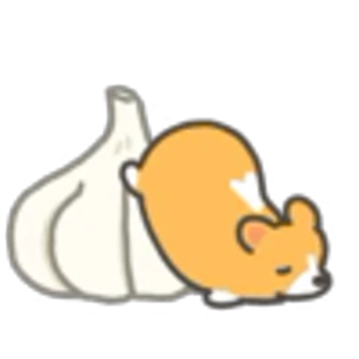 🧄 Эмодзи «Corgi -» для Telegram
