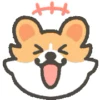😂 Эмодзи «Corgi -» для Telegram