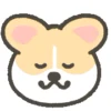 😌 Эмодзи «Corgi -» для Telegram