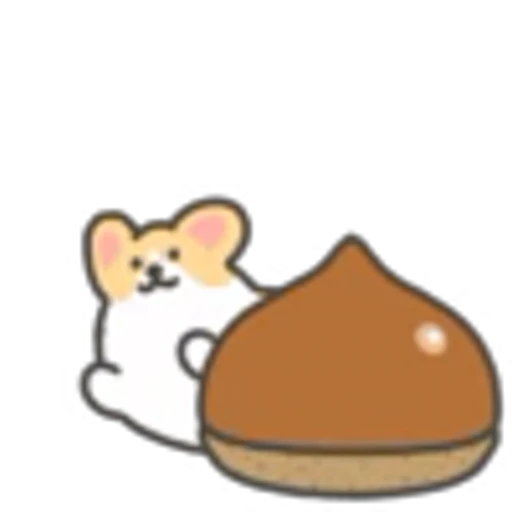 🌰 Эмодзи «Corgi -» для Telegram
