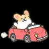🚗 Эмодзи «Corgi -» для Telegram
