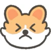 😣 Эмодзи «Corgi -» для Telegram
