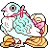🐦 Эмодзи «🙂 Random - пиксельный рандом» для Telegram