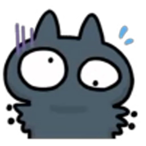 😥 Эмодзи «Cat -» для Telegram