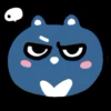 😠 Эмодзи «Cat -» для Telegram