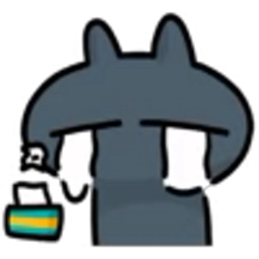 😭 Эмодзи «Cat -» для Telegram