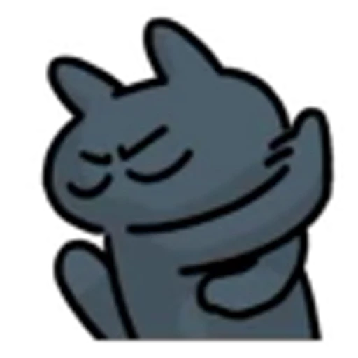 ❌ Эмодзи «Cat -» для Telegram