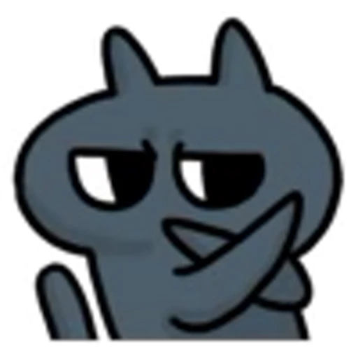 ❌ Эмодзи «Cat -» для Telegram