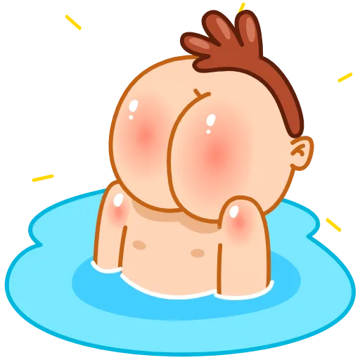 💨 Стикер «Mr Rosy Cheeks» для Telegram