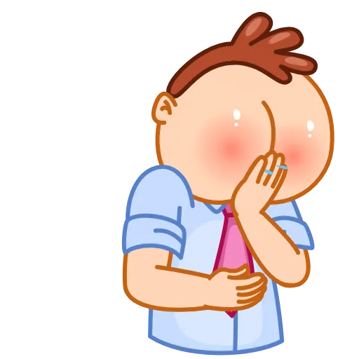 Стикерпак Mr Rosy Cheeks для Telegram — скачать