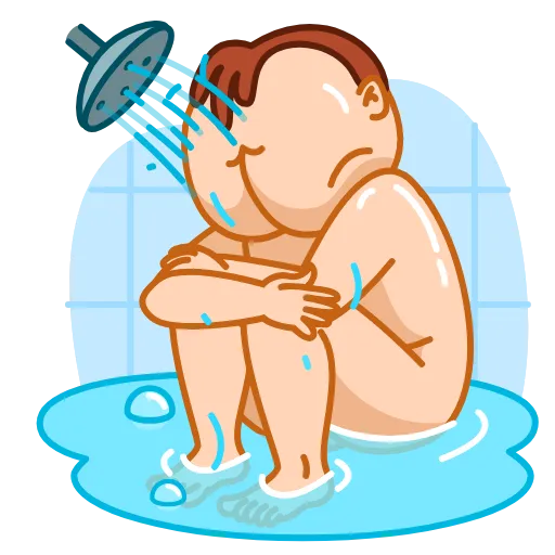 😞 Стикер «Mr Rosy Cheeks» для Telegram