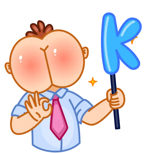 👌 Стикер «Mr Rosy Cheeks» для Telegram