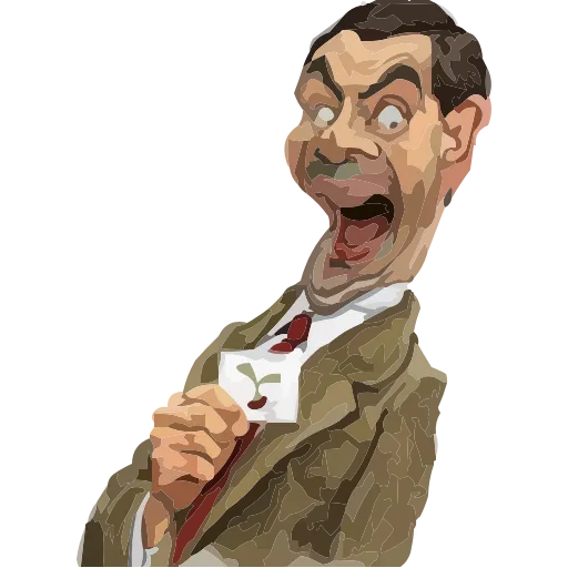 😱 Эмодзи «Mr.Bean» для Telegram