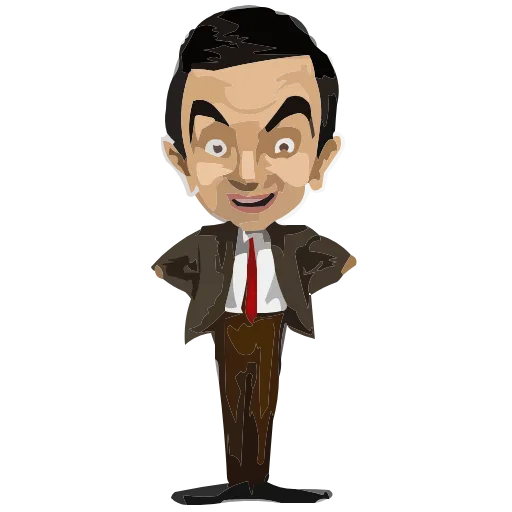😮 Эмодзи «Mr.Bean» для Telegram