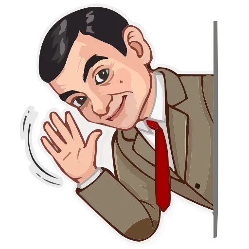 👋 Эмодзи «Mr.Bean» для Telegram