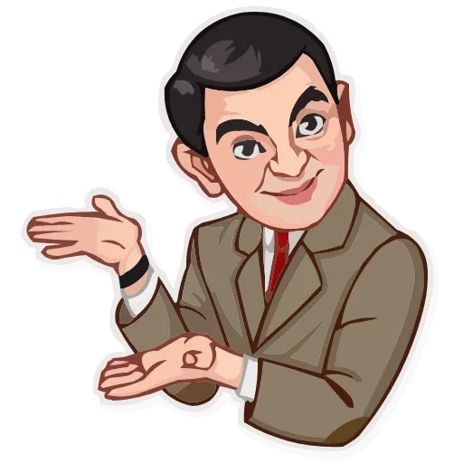 💁‍♂️ Эмодзи «Mr.Bean» для Telegram