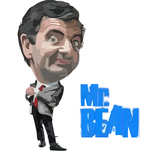 😏 Эмодзи «Mr.Bean» для Telegram