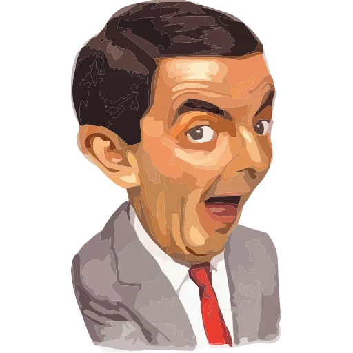 😉 Эмодзи «Mr.Bean» для Telegram