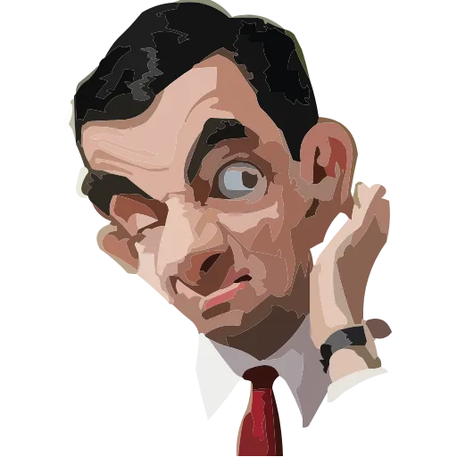 😒 Эмодзи «Mr.Bean» для Telegram