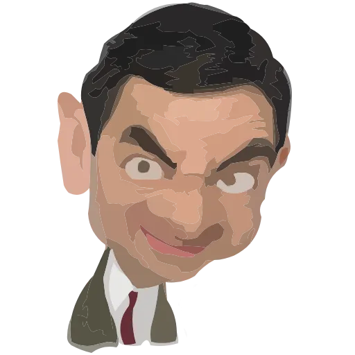 😒 Эмодзи «Mr.Bean» для Telegram