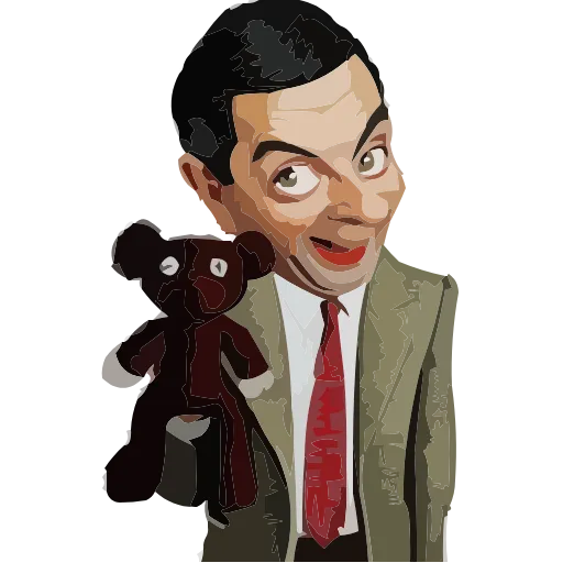 😛 Эмодзи «Mr.Bean» для Telegram