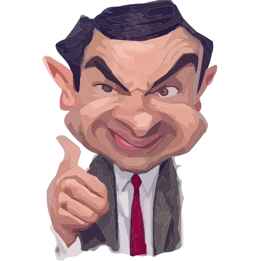 👍 Эмодзи «Mr.Bean» для Telegram
