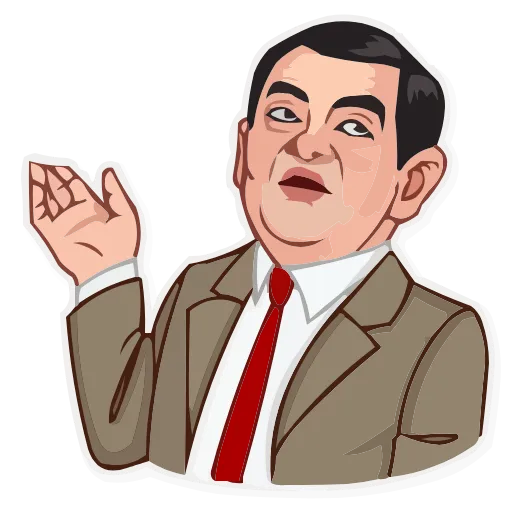 🙄 Эмодзи «Mr.Bean» для Telegram