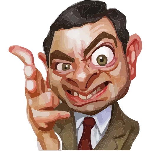 🔫 Эмодзи «Mr.Bean» для Telegram