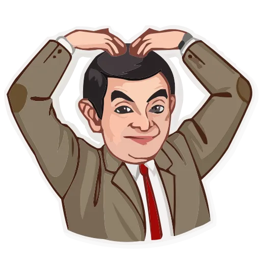 🙆‍♂️ Эмодзи «Mr.Bean» для Telegram