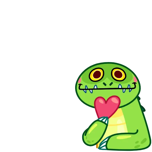 😘 Эмодзи «Croco» для Telegram
