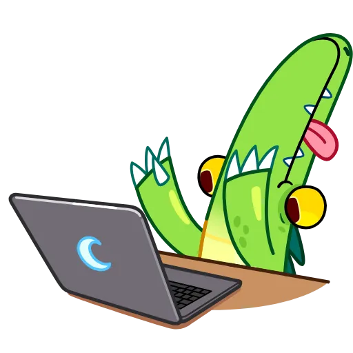 👨‍💻 Эмодзи «Croco» для Telegram