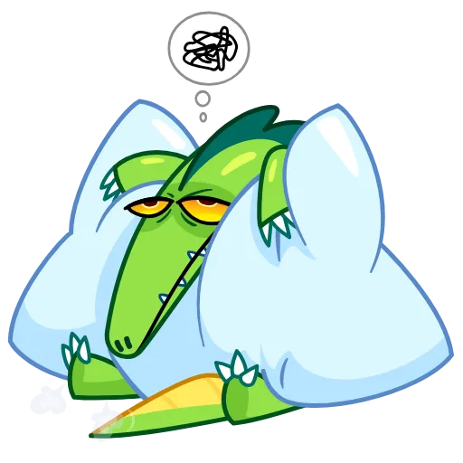 😪 Эмодзи «Croco» для Telegram