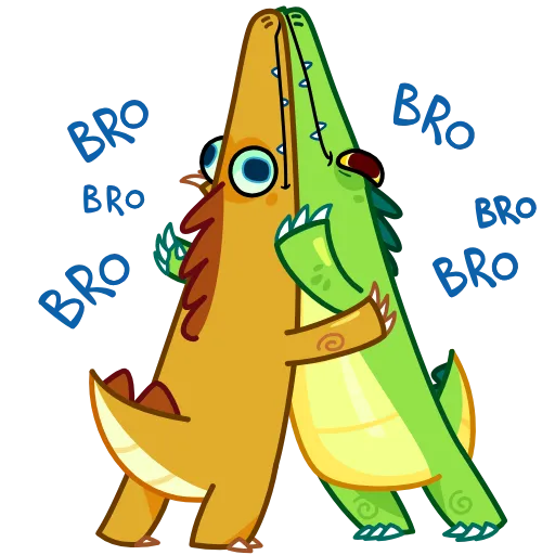 🤗 Эмодзи «Croco» для Telegram