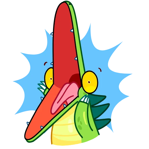 😱 Эмодзи «Croco» для Telegram