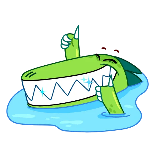 👍 Эмодзи «Croco» для Telegram